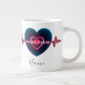 Grande Tasse Echo Tech | Battement de cœur | ECG (Droite)