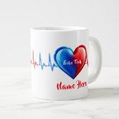 Grande Tasse Écho Tech - Sonographe cardiaque (Devant droit)