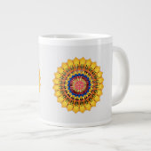 Grande Tasse Éclat de soleil doré (Devant droit)