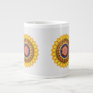Grande Tasse Éclat de soleil doré