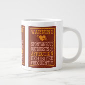 Grande Tasse Éclats de bouchons d'affection (Droite)
