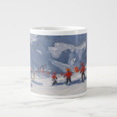 Grande Tasse École Tignes 2009 de ski (Devant)