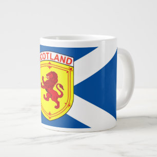 Grande Tasse Écosse, Lion rampant, Ancien drapeau de l'Écosse