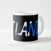 Grande Tasse Ecosse sur le drapeau écossais (Devant droit)