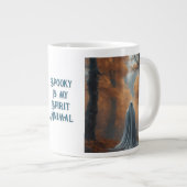 Grande Tasse Éffrayant est mon animal Spirit (Devant droit)