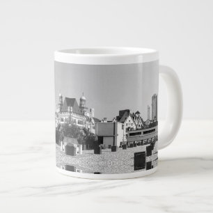 Grande Tasse Église Saint-Nicolas de Francfort Allemagne vintag
