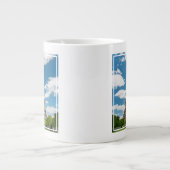 Grande Tasse Eiffel Tower View from Champ de Mars Public Park (Devant)