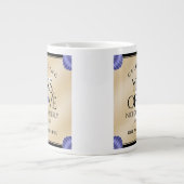 Grande Tasse Élégant 17ème anniversaire de Mariage des obus (Devant)