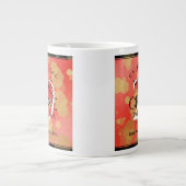 Grande Tasse Élégant 29e anniversaire du Mariage Garnet (Devant)