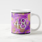 Grande Tasse Élégant 48e anniversaire de Mariage d'Améthyste (Droite)