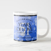 Grande Tasse Élégant 51e anniversaire de Mariage Sapphire (Droite)