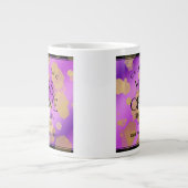 Grande Tasse Élégant 6ème anniversaire de Mariage d'Améthyste (Devant)