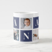 Grande Tasse elegant and modern nana photo collage (Devant)