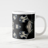 Grande Tasse Elégant Mandala (Droite)