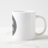 Grande Tasse élégant, moderne, raffiné et éditable. (Droite)