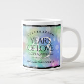 Grande Tasse Élégante 43ème anniversaire du Mariage Opal (Droite)