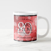 Grande Tasse Elégante 80ème anniversaire du Mariage de Ruby (Droite)