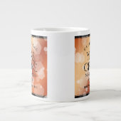 Grande Tasse Élégante 8ème anniversaire du Mariage de bronze (Devant)