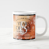 Grande Tasse Élégante 8ème anniversaire du Mariage de bronze (Droite)