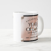 Grande Tasse Élégante célébration du 46e anniversaire du Mariag (Devant droit)