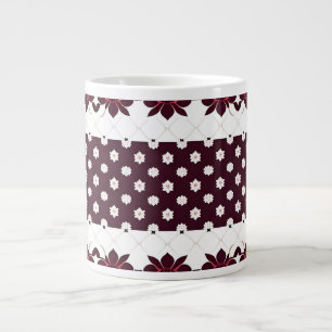 Grande Tasse Élégante Fleur de Lotus Sérénité