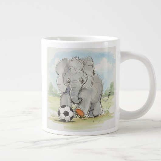 Grande Tasse Eléphant (Droite)