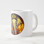 Grande Tasse Éléphant pompier (Devant droit)