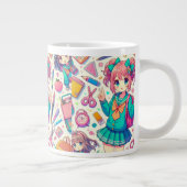 Grande Tasse élève d'anime (Droite)