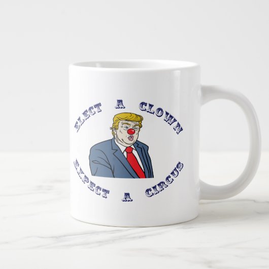 Grande Tasse Élire un clown (Droite)