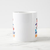 Grande Tasse Elmo | Amusant et fureur (Devant)