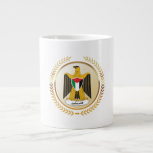 Grande Tasse Emblème De La Palestine