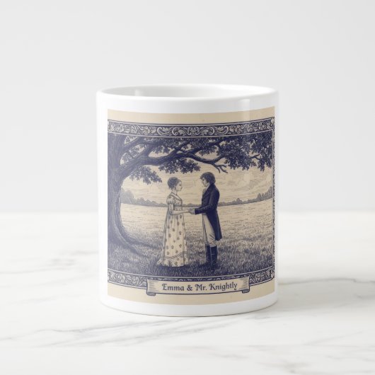 Grande Tasse Emma et M. Knightley (Devant)