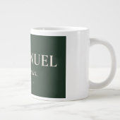 Grande Tasse EMMANUEL | Matthieu 1:23 | Noël (Droite)