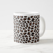 Grande Tasse Empreinte de léopard (Devant droit)