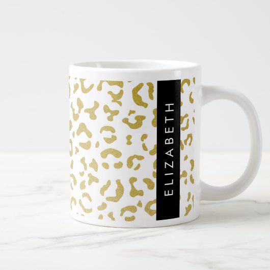 Grande Tasse Empreinte de léopard, Leopard d'or, Parties scinti (Droite)