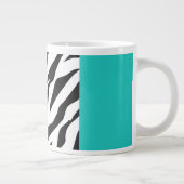 Grande Tasse Empreinte de léopard, Zebra Print, Poster de anima (Droite)