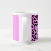 Grande Tasse Empreinte de léopard, Zebra Print, Poster de anima (Dos)