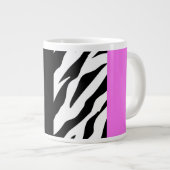 Grande Tasse Empreinte de léopard, Zebra Print, Poster de anima (Devant droit)