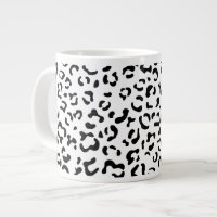 Empreinte de léopard, Zones Léopard, Noir Et Blanc