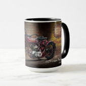 Grande tasse en chef indienne de la moto 1923 (Devant droit)