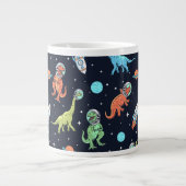 Grande Tasse Enfants Dinosaur Astronaut Motif (Devant)