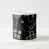 Grande Tasse Enfants Enseignant Plaisir Jeux Playground Chalkbo (Devant)