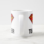 Grande Tasse Enseignant Superman S-Shield | Logo Superman (Dos)