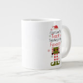 Grande Tasse Enseigner est mon préféré (Devant droit)