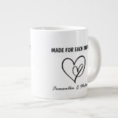 Grande Tasse Ensemble, c'est la meilleure Saint-Valentin (Devant droit)