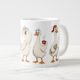 Grande Tasse Ensemble de personnages d'oie drôle