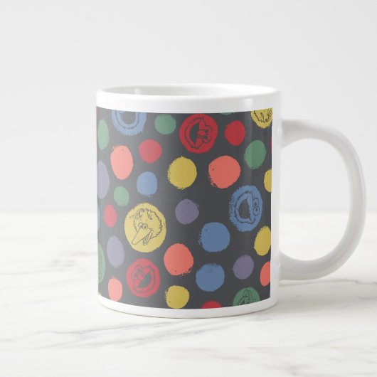 Grande Tasse Ensemble Polka Motif (Droite)