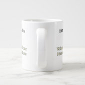 Grande Tasse Entendre Je Suis Prochain 2 Voeux (Dos)