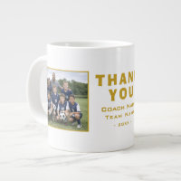 Entraîneur de Football Merci Photo d'Équipe
