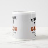 Grande Tasse Entraîneur de Merci de basket-ball (Devant)